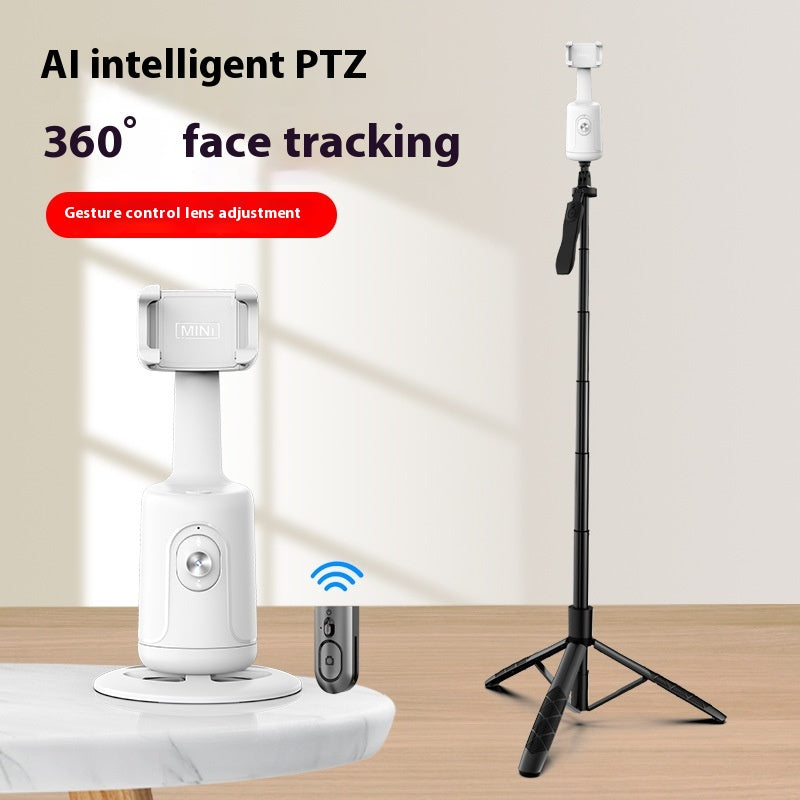 360 Auto Face Tracking Gimbal AI Smart Gimbal Face Tracking Auto Phone Holder for Smartphone Video Vlog Live Stabilizer Tripod