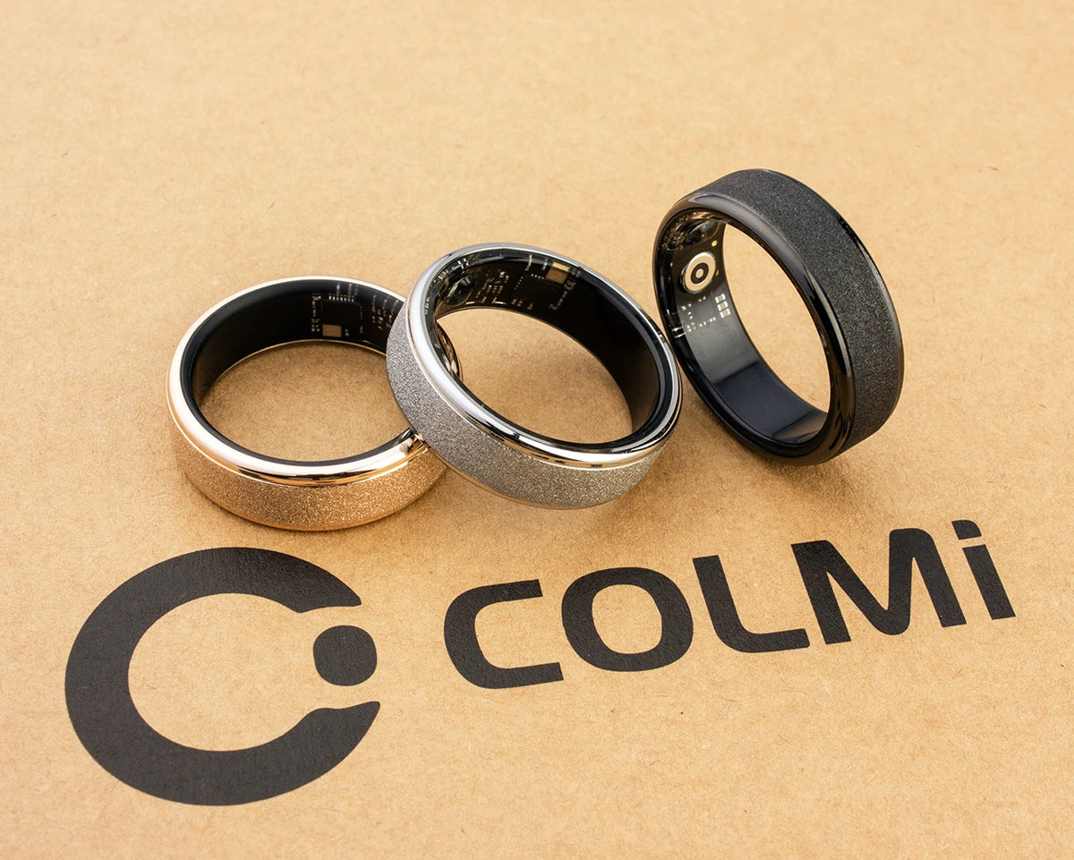 R10 Smart Ring with Charging Case for Men Women, Health and Sleep Monitor, 5ATM Waterproof Fitness Tracker